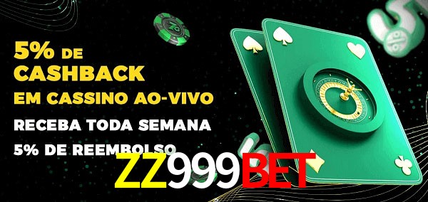 Promoções do cassino ao Vivo ZZ999BET